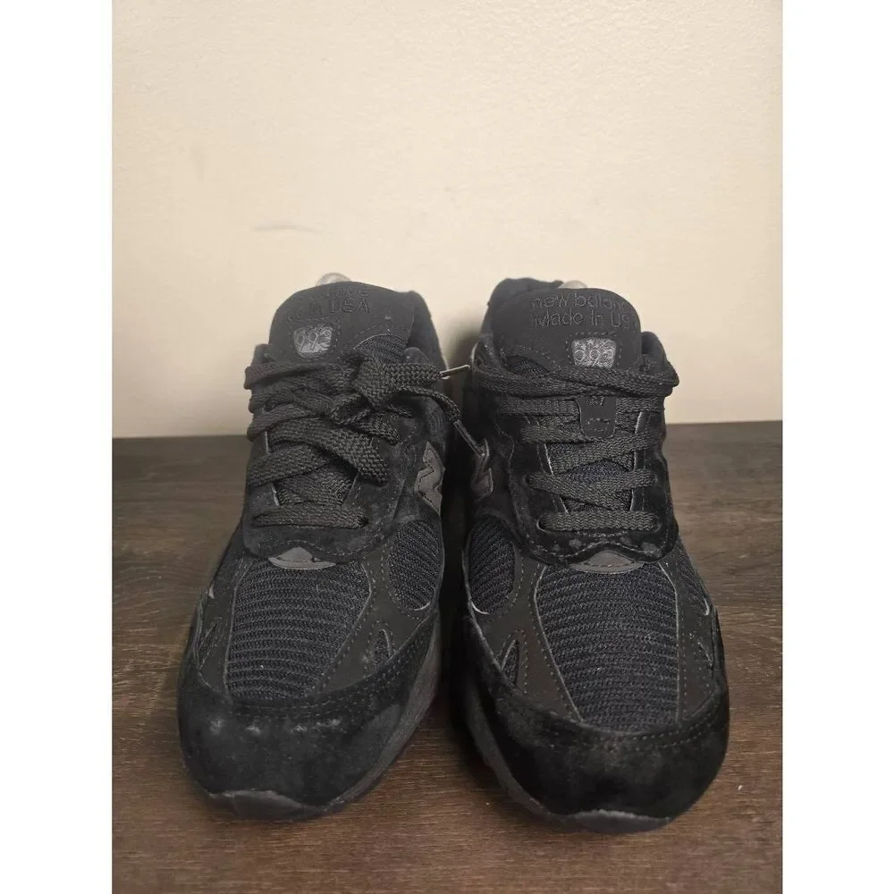 New Balance WR993TB Triple Black Limited Edition Made In USA Women's Size 9